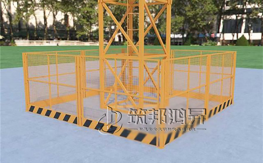 塔吊護(hù)欄，工地塔吊護(hù)欄